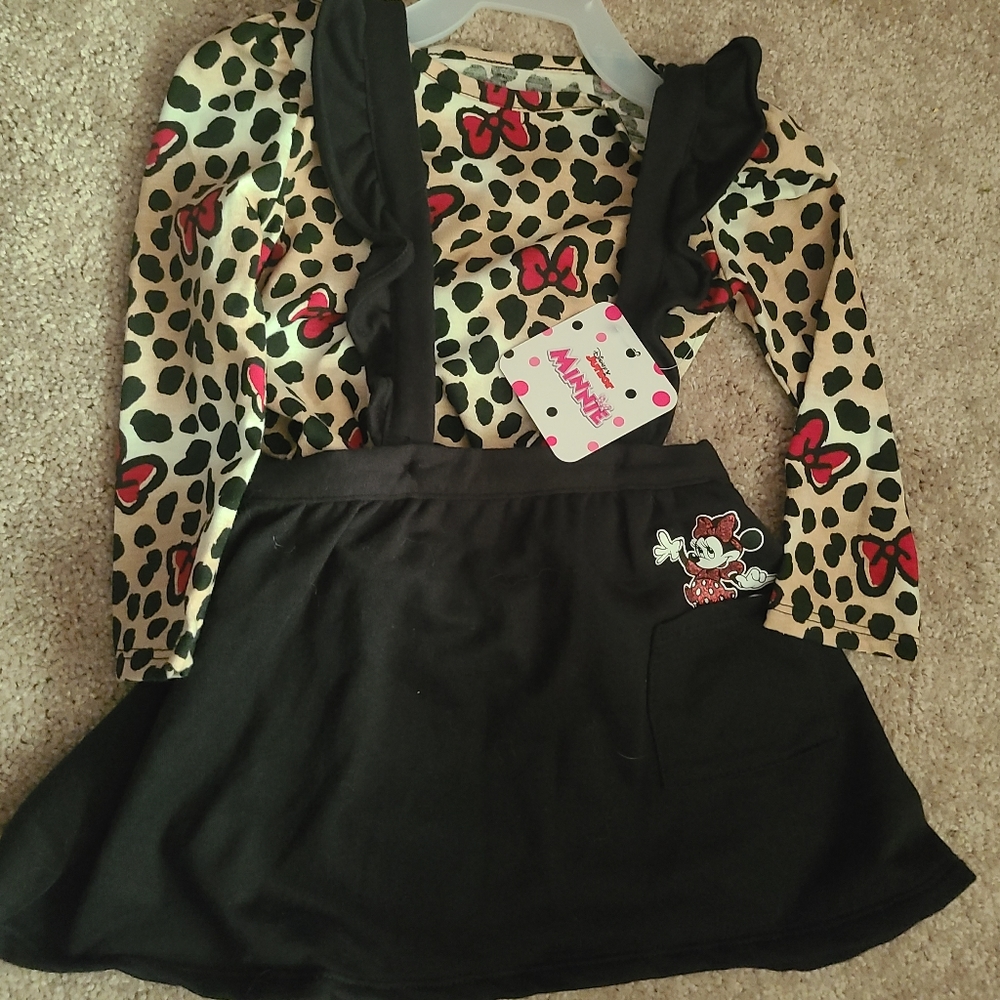 2 piece Minnie mouse dress
